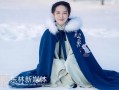冬季红色系穿搭汉服，冬季红色系穿搭汉服图片